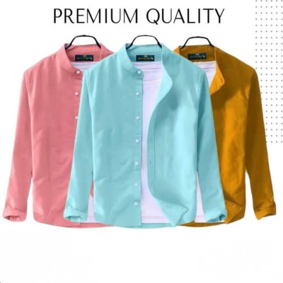 Stylish Long Sleeve Cotton Shirt For Man