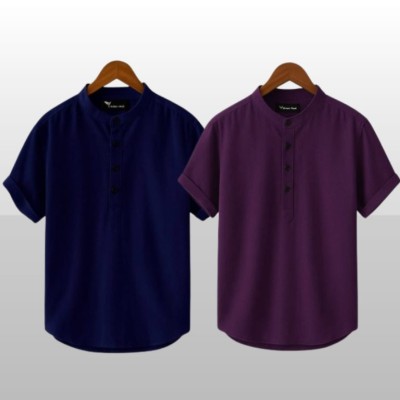 Stylish Short Sleeve Cotton Katua