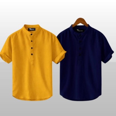 Stylish Short Sleeve Cotton Katua