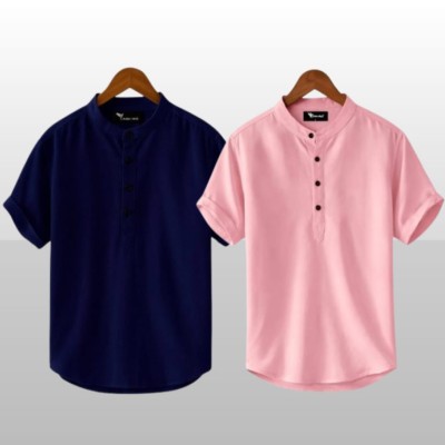 Stylish Short Sleeve Cotton Katua