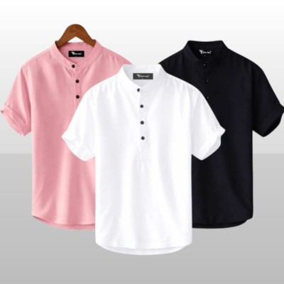 Stylish Short Sleeve Cotton Katua