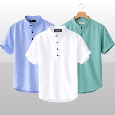 Stylish Short Sleeve Cotton Katua