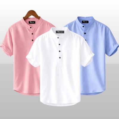 Stylish Short Sleeve Cotton Katua