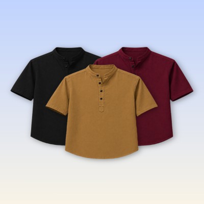 Stylish Short Sleeve Cotton Katua