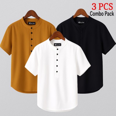 Stylish Short Sleeve Cotton Katua