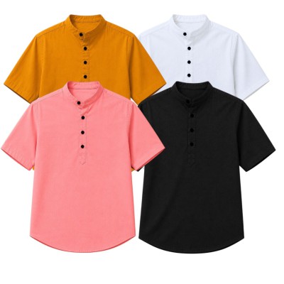 Stylish Short Sleeve Cotton Katua