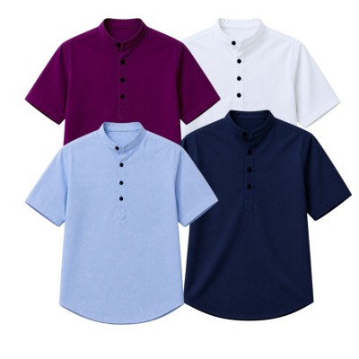 Stylish Short Sleeve Cotton Katua