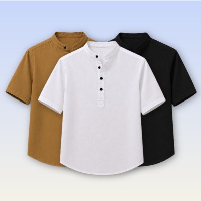 Stylish Short Sleeve Cotton Katua