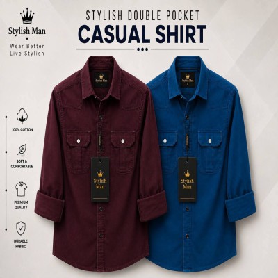 Stylish 2 Pocket Shirt For Man