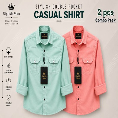 Stylish 2 Pocket Shirt For Man