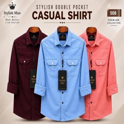 Stylish 2 Pocket Shirt For Man