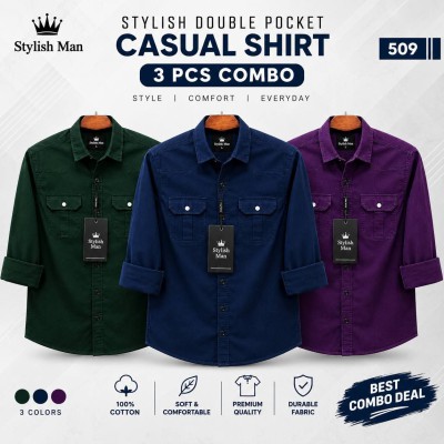 Stylish 2 Pocket Shirt For Man
