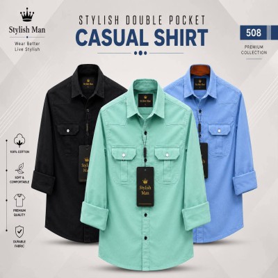 Stylish 2 Pocket Shirt For Man