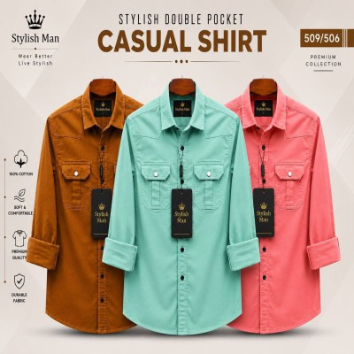 Stylish 2 Pocket Shirt For Man