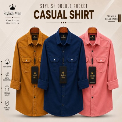 Stylish 2 Pocket Shirt For Man
