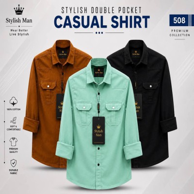 Stylish 2 Pocket Shirt For Man