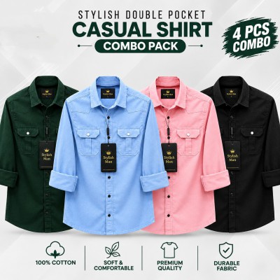 Stylish 2 Pocket Shirt For Man