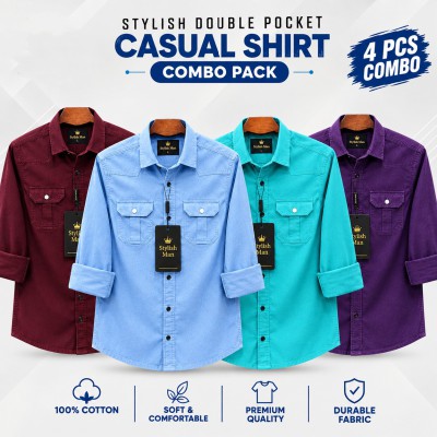 Stylish 2 Pocket Shirt For Man