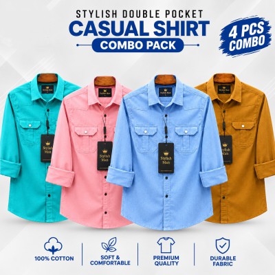 Stylish 2 Pocket Shirt For Man