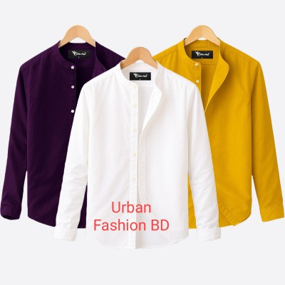 Stylish Long Sleeve Cotton Shirt For Man