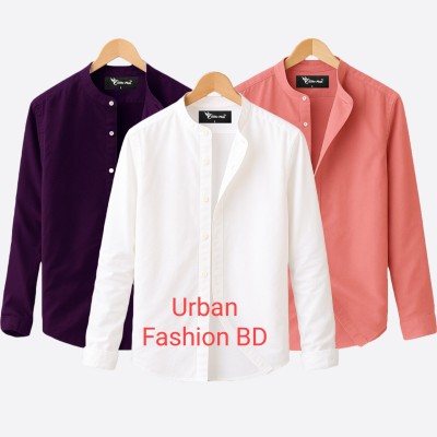 Stylish Long Sleeve Cotton Shirt For Man