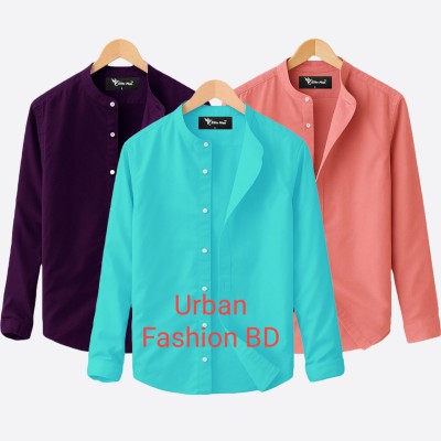 Stylish Long Sleeve Cotton Shirt For Man