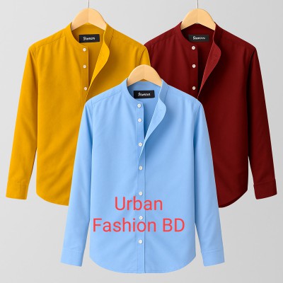 Stylish Long Sleeve Cotton Shirt For Man