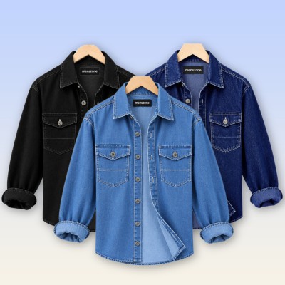 Premium Quality Denim Shirt For Man